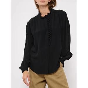NEW ISABEL MARANT estela blouse in black